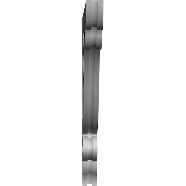 Ekena Millwork Marshall Architectural Grade PVC Corbel, 1 7/8"W X 22"D X 22"H - CORP01X22X22MA