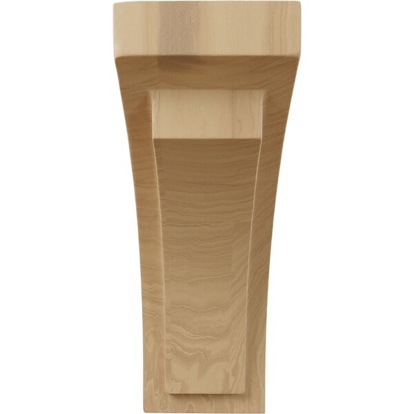 Ekena Millwork 3"W x 4 3/4"D x 8"H Small Felix Wood Corbel, Cherry - CORW03X04X08FECH