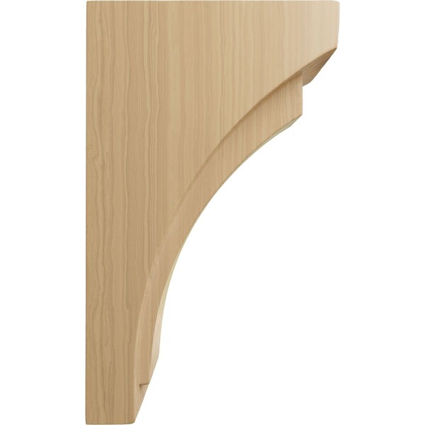 Ekena Millwork 3"W x 4 3/4"D x 8"H Small Felix Wood Corbel, Cherry - CORW03X04X08FECH