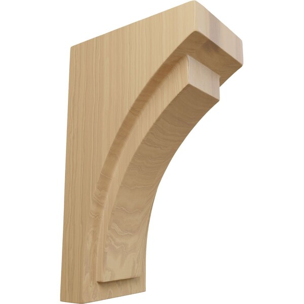 Ekena Millwork 3"W x 4 3/4"D x 8"H Small Felix Wood Corbel, Cherry - CORW03X04X08FECH