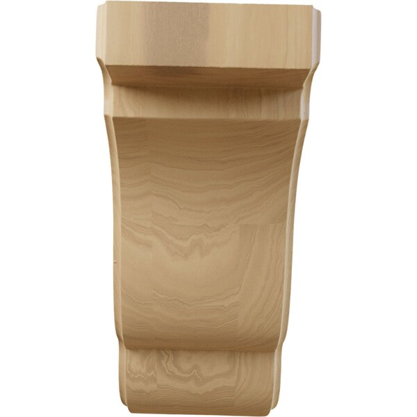 Ekena Millwork 3 1/2"W x 5"D x 7 1/2"H Bedford Bracket, Cherry - BKTW04X05X08BECH