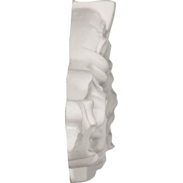 Ekena Millwork 7"W x 2 5/8"H x 5/8"P Wreath Center Onlay - ONL07X02X01WR