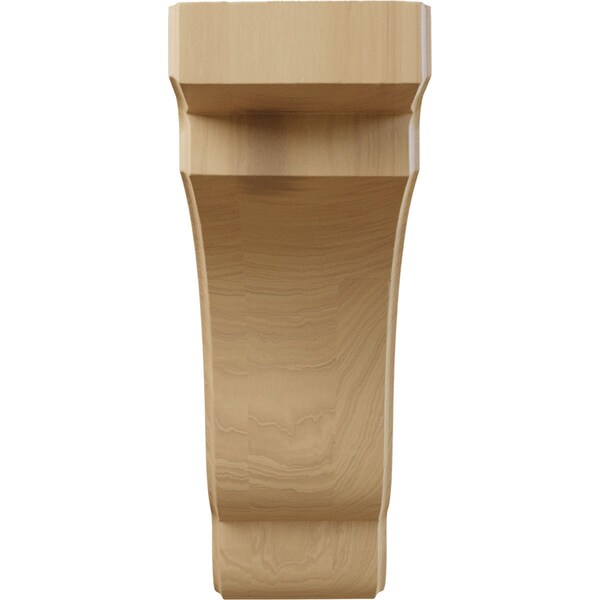 Ekena Millwork 3 1/2"W x 7 1/4"D x 9 1/2"H Bedford Bracket, Cherry - BKTW04X07X10BECH