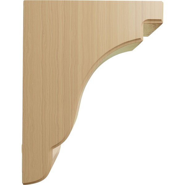 Ekena Millwork 3 1/2"W x 7 1/4"D x 9 1/2"H Bedford Bracket, Cherry - BKTW04X07X10BECH