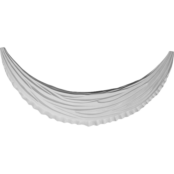 Ekena Millwork 31 7/8"W x 14 1/4"H x 2"P Classic Swag Onlay - ONL32X14CL