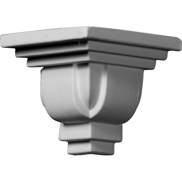Ekena Millwork 2 3/4"P x 2 5/8"H Outside Corner Moulding (matches moulding MLD02X02X03SQ) - MOC02X02SQ