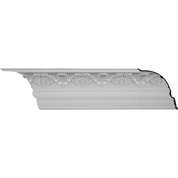 Ekena Millwork SAMPLE - 16 3/8"H x 14 1/8"P x 21 5/8"F x 12"L, (9 5/8" Repeat), Cove Harvest Crown Moulding - SAMPLE-MLD16X14X21HA