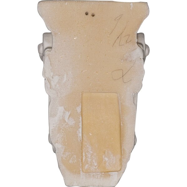 Ekena Millwork 3 5/8"W x 2 1/2"D x 6 1/8"H Small Scroll Corbel - COR03X02X06SC