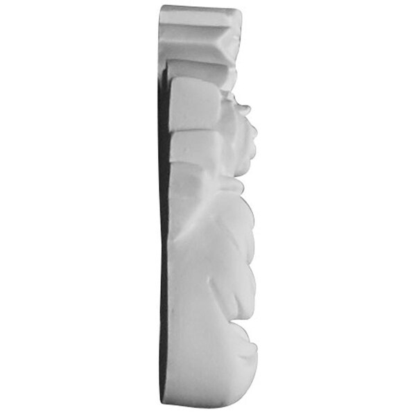 Ekena Millwork 4 1/2"W x 8 5/8"H x 1"P Zadlo Onlay, Right - ONL04X08X01ZA-R