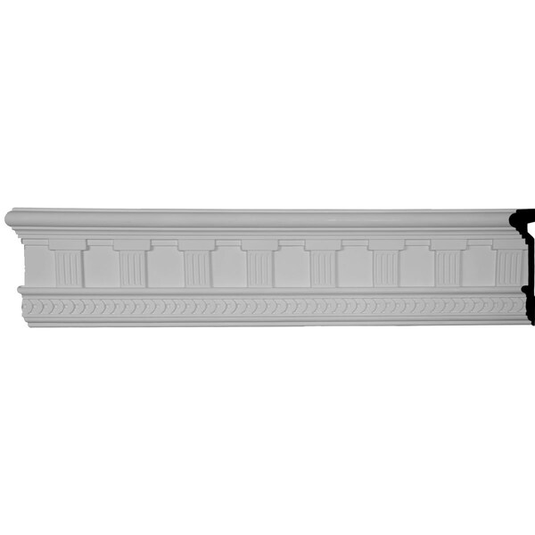 Ekena Millwork SAMPLE - 7 7/8"H x 1 7/8"P x 12"L Bradford Classic Doril Frieze Moulding - SAMPLE-MLD07X01BR