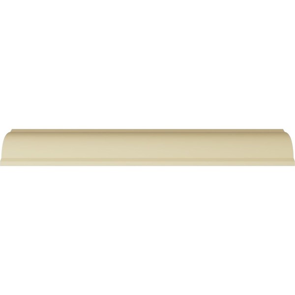 Ekena Millwork 4 5/8"H x 4 3/8"P x 6 3/8"F x 94 1/2"L, (7 7/8" Repeat), Nevio Crown Moulding - MLD04X04X06NE