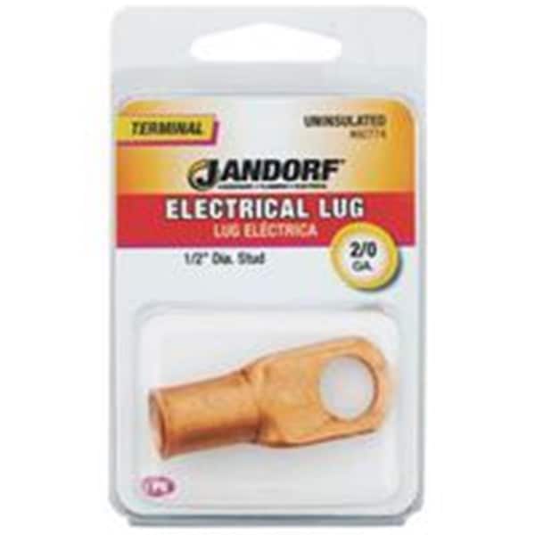 Terminal eléctrico Jandorf Lug 2/0, Un 1/2 pulgadas 60774 - 3399284