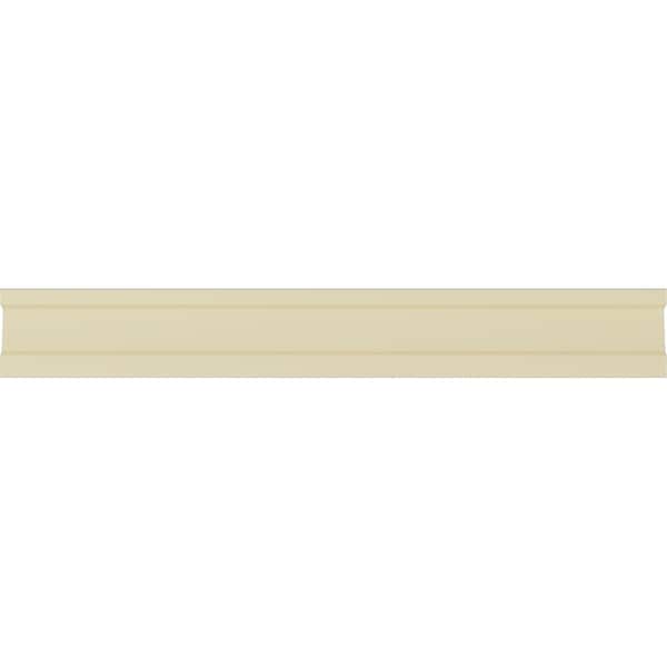 Ekena Millwork Chair Rail, High Density Urethane, 96 in L, 1-7/8 in H - MLD01X00BL