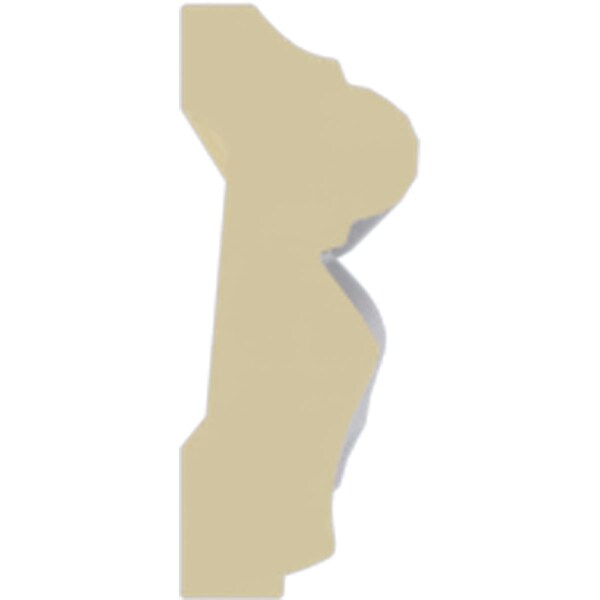 Ekena Millwork Chair Rail, High Density Urethane, 96 in L, 1-7/8 in H - MLD01X00BL