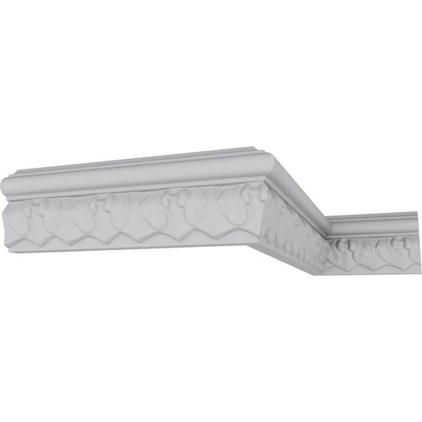 Ekena Millwork Chair Rail, High Density Urethane, 96 in L, 1-7/8 in H - MLD01X00BL