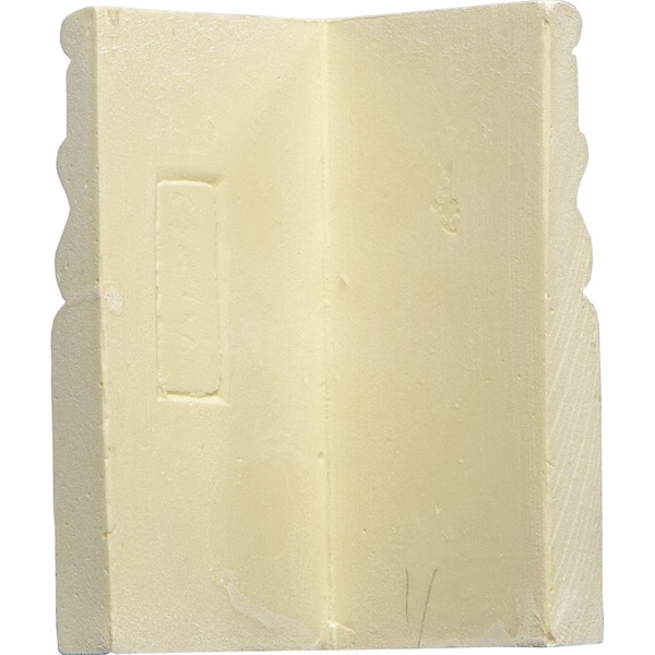 Ekena Millwork 5 7/8"H x 3 1/8"P Federal Baseboard Moulding Outside Corner - BBD06X03FE