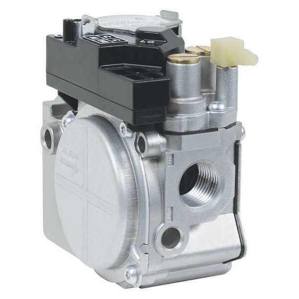 White-Rodgers Gas Valve, NG/LP, Electronic, 24 V, Slow Opening, 0.43A, -40 Degrees to 175 Degrees F - 36J55-614
