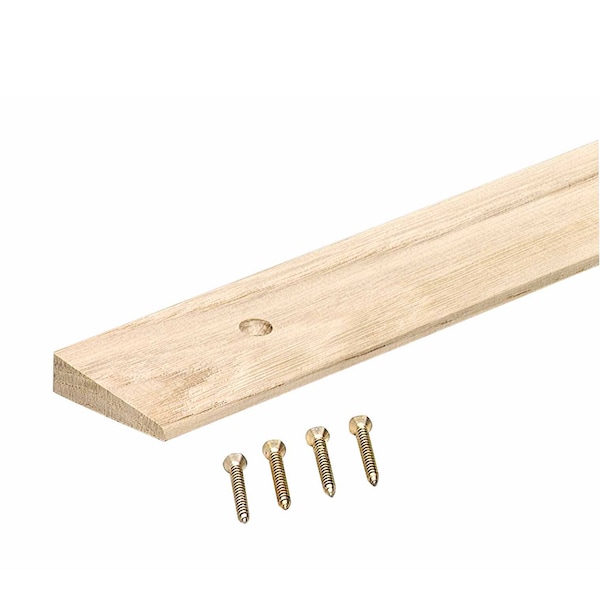 M-D Building Products Hardwood, Unfinished, 36 in L, 1.75 in W - 85530