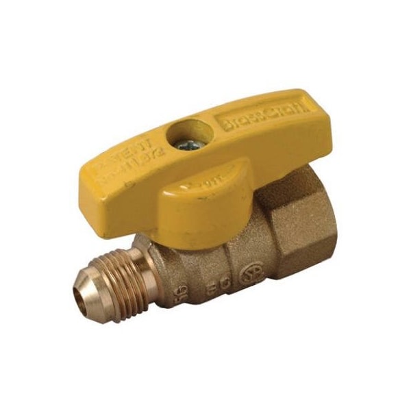 Brass Craft Service Parts 38x12Straig Gas Valve - PSSL-12