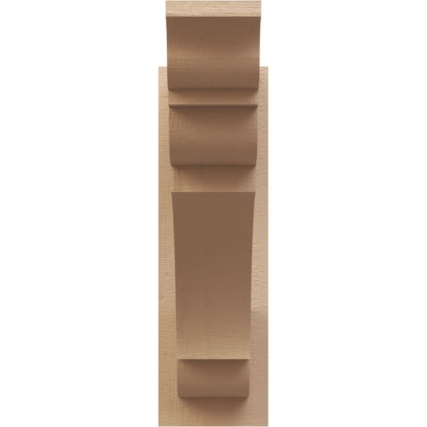 Ekena Millwork 5 1/2-in W x 46-in D x 46-in H Olympic Trad Rough Cedar Woodgrain TimberThane Outlooker, Primed Tan - OUTUR055X46X46OLY04RCPR