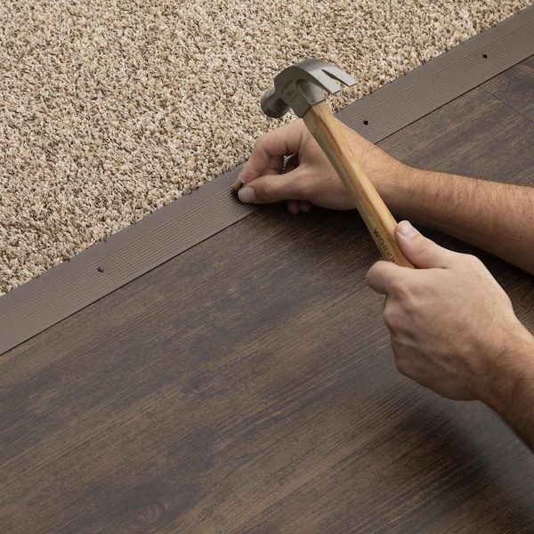 M-D Building Products Aluminum, Forest Brown, 72 in L, 2 in W - 43374