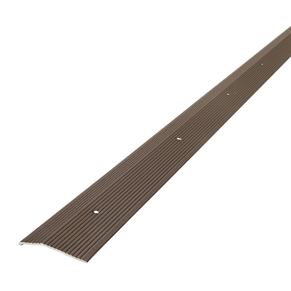 M-D Building Products Aluminum, Forest Brown, 72 in L, 2 in W - 43374