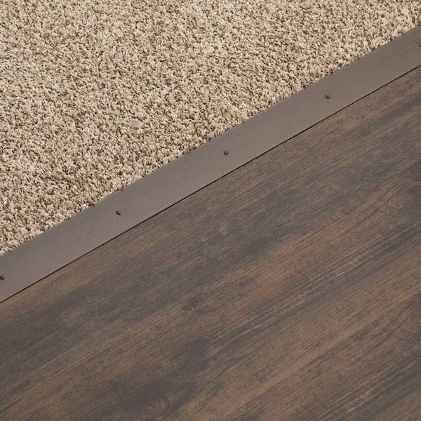 M-D Building Products Aluminum, Forest Brown, 72 in L, 2 in W - 43374