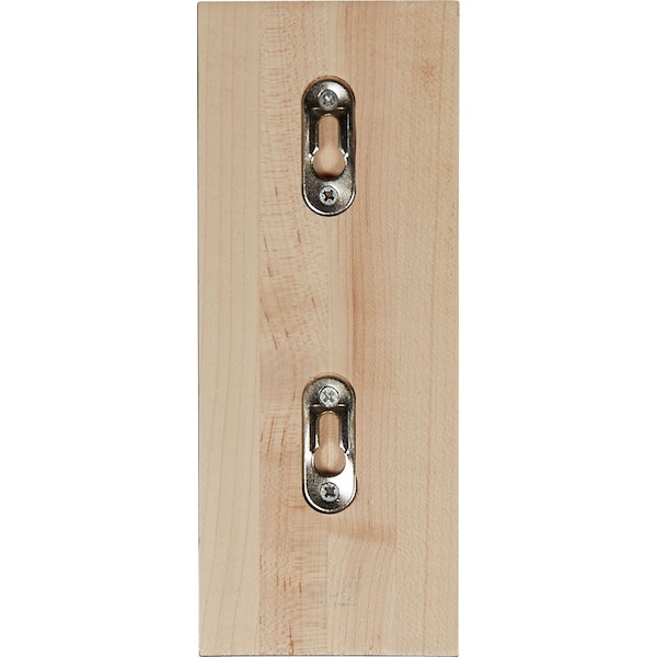 Ekena Millwork 3 1/4"W x 4"D x 8"H Diane Recessed Wood Corbel, Maple - CORW03X04X08DIMA