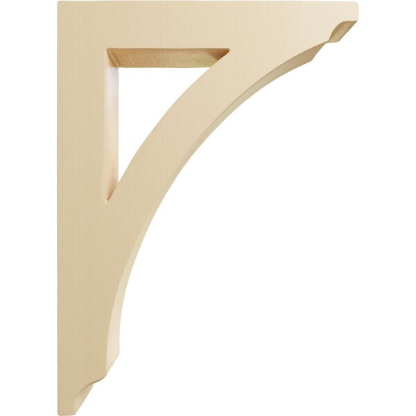 Ekena Millwork 1 3/4"W x 6 1/2"D x 9"H Small Thorton Wood Bracket, Maple - BKTW01X06X09THMA