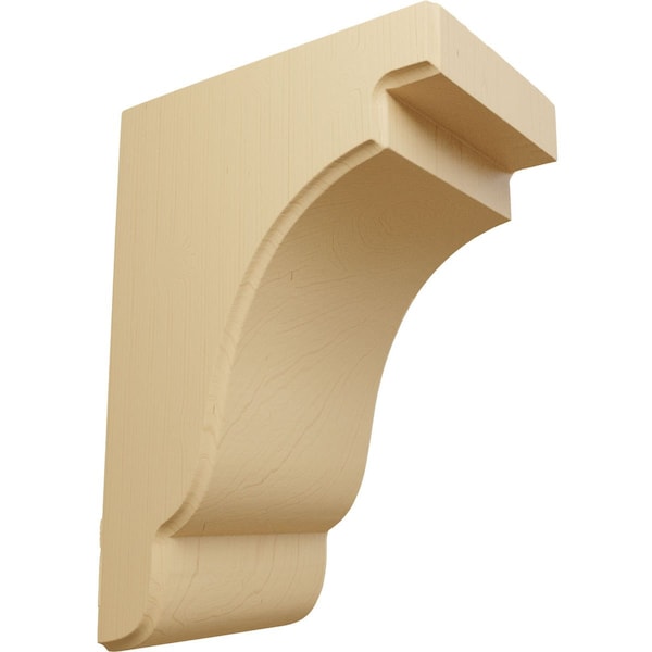 Ekena Millwork 5 1/4"W x 7 1/4"D x 9 1/2"H Bedford Bracket, Alder - BKTW05X07X10BEAL