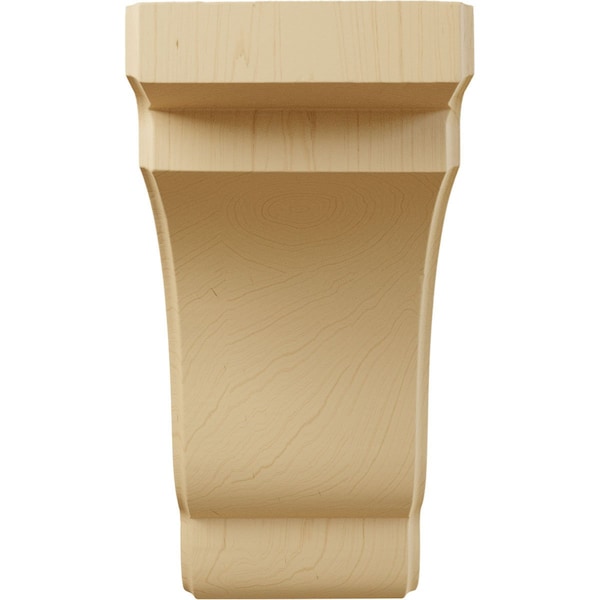 Ekena Millwork 5 1/4"W x 7 1/4"D x 9 1/2"H Bedford Bracket, Alder - BKTW05X07X10BEAL