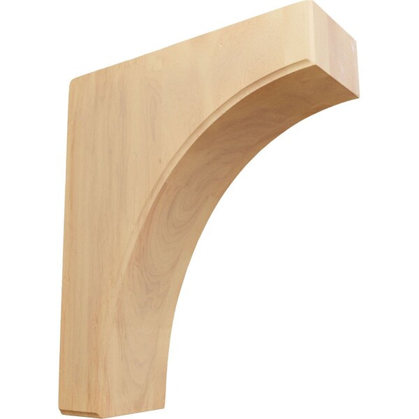Ekena Millwork 3 1/2"W x 10"D x 12"H Clarksville Bracket, Red Oak - BKTW04X10X12CVRO