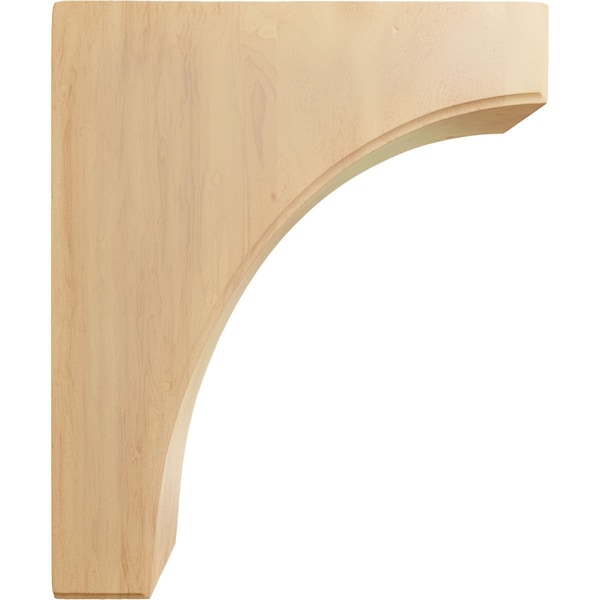 Ekena Millwork 3 1/2"W x 10"D x 12"H Clarksville Bracket, Red Oak - BKTW04X10X12CVRO