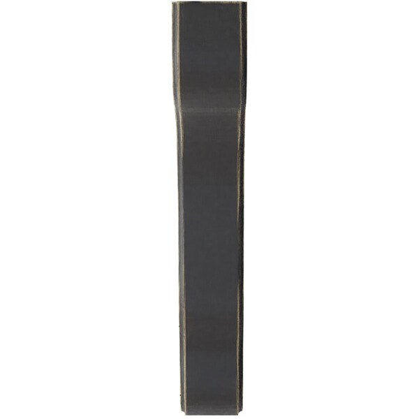 Ekena Millwork 1 3/4"W x 8 1/2"D x 11"H Plymouth Wood Vintage Decor Bracket, Black - BKTWD02X09X11PLBL