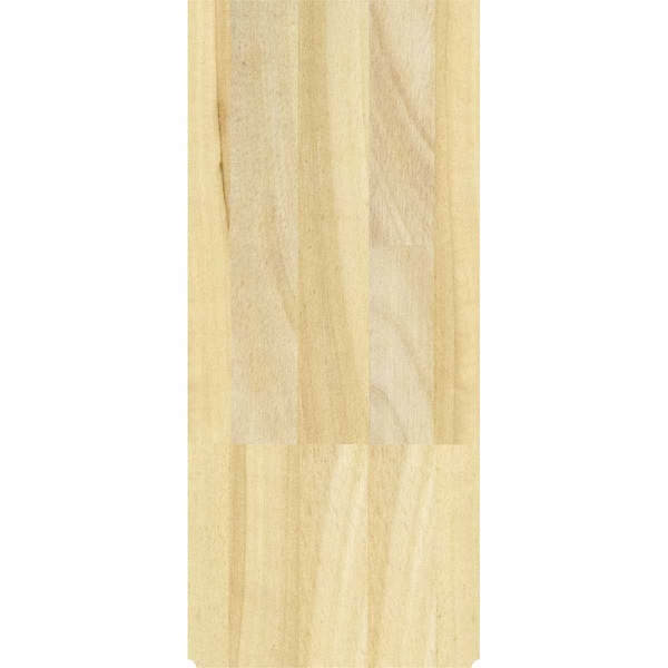 Ekena Millwork 5 1/4"W x 6"D x 12"H Clarksville Bracket, Rubberwood - BKTW05X06X12CVRW