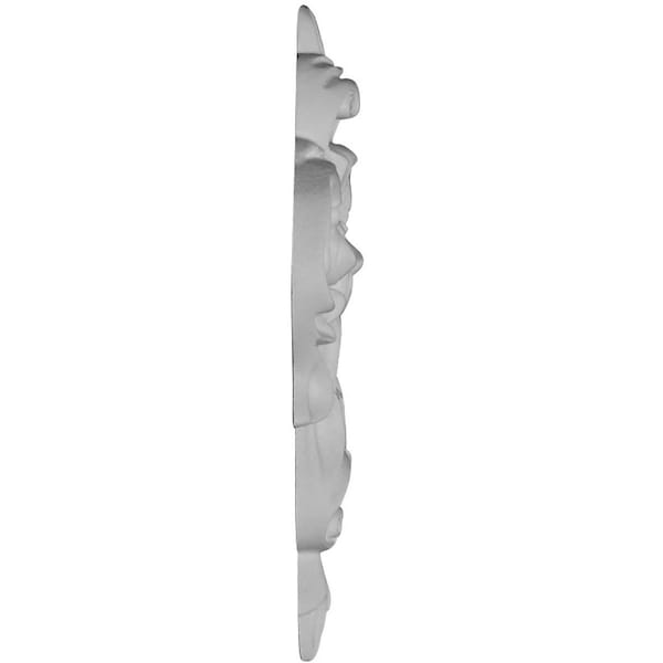 Ekena Millwork 3 3/8"W x 6 1/8"H x 3/8"P Turin Onlay - ONL03X06X00TU