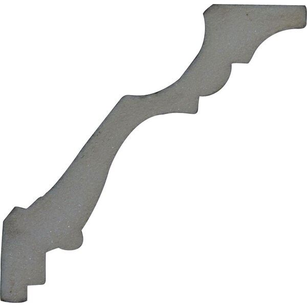 Ekena Millwork SAMPLE - 3 1/8"H x 3 1/8"P x 4 1/2"F x 12"L Southhampton Crown Moulding - SAMPLE-MLD03X03X04SO