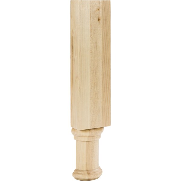 Hardware Resources Rubberwood, 11-1/4" H, 2-1/4" W, Unfinished - TB7-RW