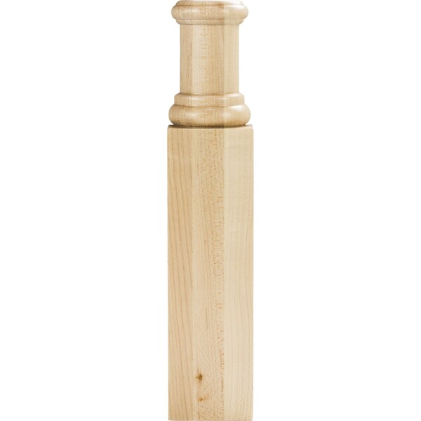 Hardware Resources Rubberwood, 11-1/4" H, 2-1/4" W, Unfinished - TB7-RW