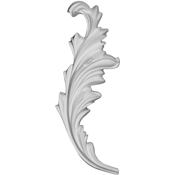 Ekena Millwork 2 1/4"W x 5 7/8"H x 5/8"P Medway Scroll Onlay, Left - ONL02X06X01ME-L