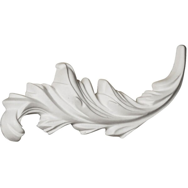 Ekena Millwork 2 1/4"W x 5 7/8"H x 5/8"P Medway Scroll Onlay, Left - ONL02X06X01ME-L
