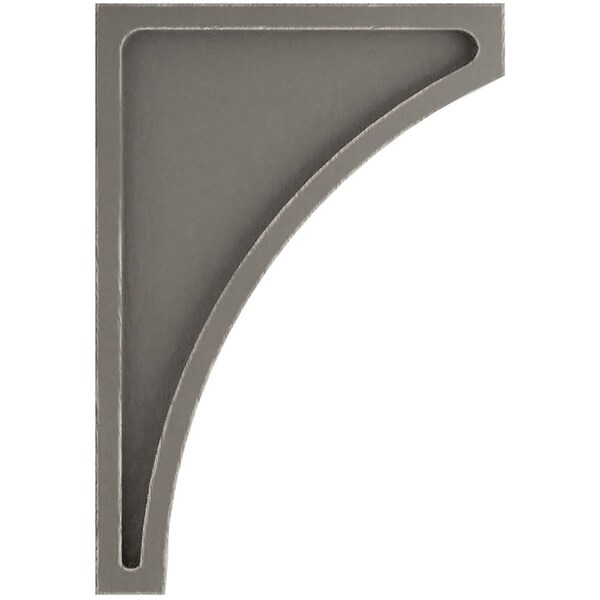 Ekena Millwork 3"W x 5 1/2"D x 8"H Medium Lawson Wood Vintage Decor Corbel, Reclaimed Grey - CORWD03X05X08LWGY