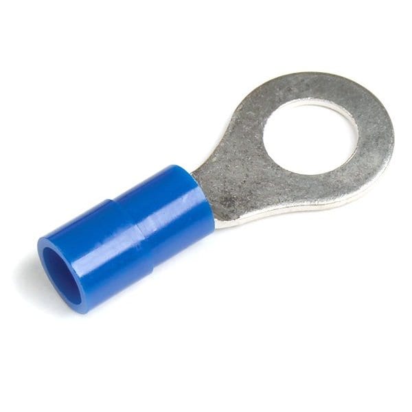 Terminal de Anillo de Nylon para Cable de 16-14 AWG, Estudio #10, Paquete de 1 pieza, Voltaje Máximo: 600V - 83-2447