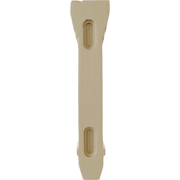 Ekena Millwork 2 1/4"W x 6"D x 10"H Stockport Bracket, Rubberwood - BKT02X06X10STRW