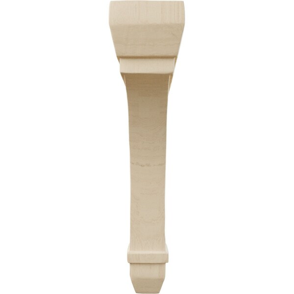 Ekena Millwork 2 1/4"W x 6"D x 10"H Stockport Bracket, Rubberwood - BKT02X06X10STRW