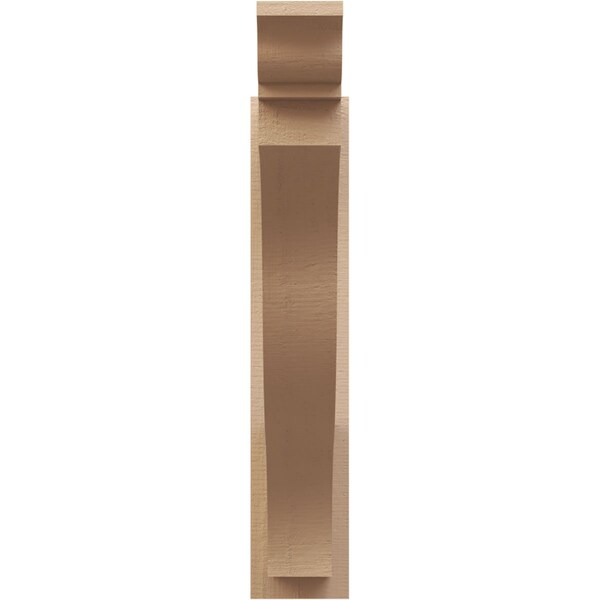 Ekena Millwork 5 1/2-in W x 28-in D x 28-in H Funston Trad Rough Cedar Woodgrain TimberThane Outlooker, Primed Tan - OUTUR055X28X28FST04RCPR
