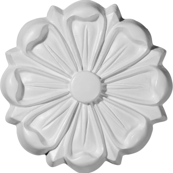 Ekena Millwork 6 1/2"OD x 7/8"P Stockport Round Rosette - ROS06X06ST