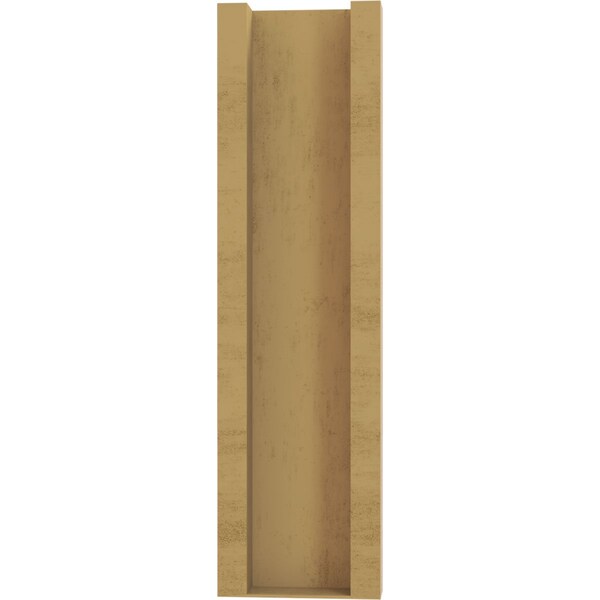 Ekena Millwork 5 1/2-in W x 20-in D x 20-in H Funston Block Rough Cedar Woodgrain TimberThane Outlooker, Primed Tan - OUTUR055X20X20FST44RCPR