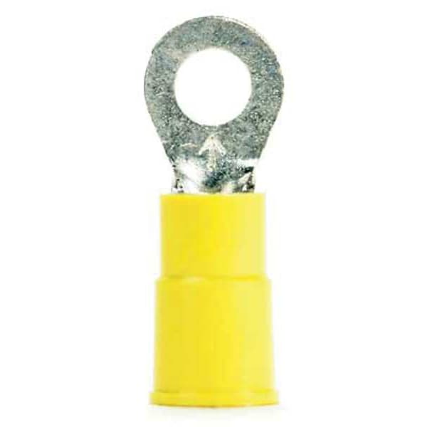 Terminal de anillo de vinilo de 3M de 12-10 AWG con espárrago #10, paquete de 500 - MV10-10RK