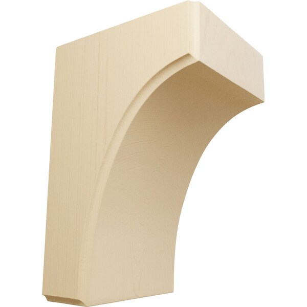 Ekena Millwork 3 1/2"W x 4"D x 6"H Clarksville Bracket, Maple - BKTW04X04X06CVMA